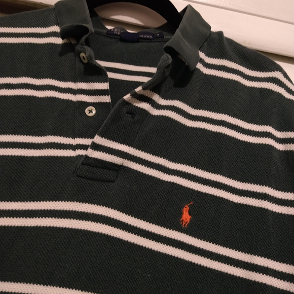 Polo Ralph Lauren striped collared polo top - Picture 2 of 4